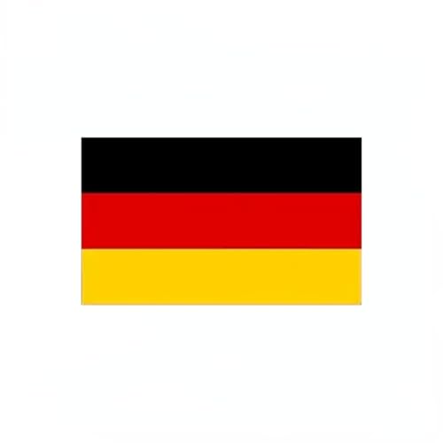 4 PCS Flag Stickers - Germany Flag Stickers Decals for Cup Computer Laptop Car Bumper Window Helmet Musical Instrument with Smooth Surface - size: Germany
