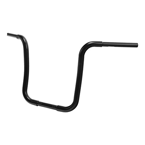 Green-L 1 1/4" Ape Hanger 16" Rise Handlebars Fit for Harley Sportster XL883 XL1200 Softail FLST FXST Custom Motorcycle 1.25" Handle Bar - size: 16" Rise, style: Style A Black