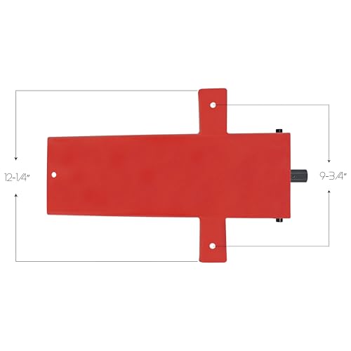 Extreme Max 5001.5047 1100 lb. Motorcycle Scissors Jack - Narrow | 1100 lb. Capacity