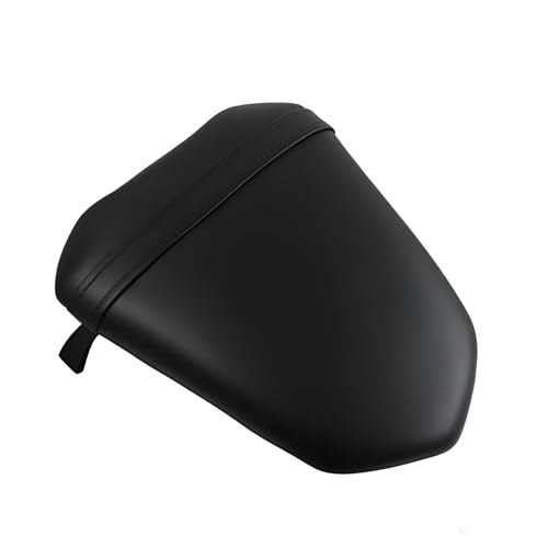 Rear Passenger Seat Pillion Pad for Yamaha YZF R1 2007 2008 - Black Leather Replacement Cushion - size: Yamaha R1 07-08