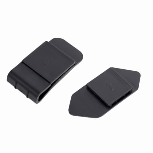 Belt Clip for Helmet Headset，Motorcycle Helmet Clips for Q7/Q2/V7/Q8/New V4 plus/MS8/MS20 Headset（1*Back Sticker Clip + 1*Belt Clip）