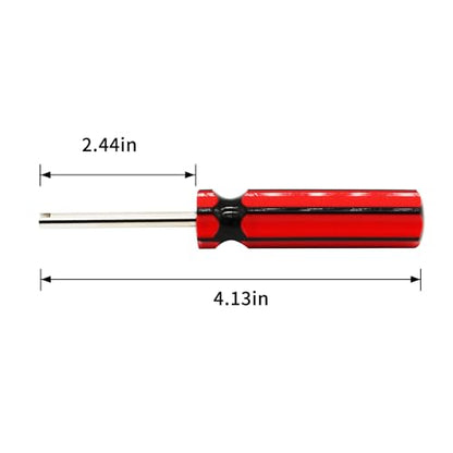 20 Pcs 6523339 Valve Core Removal Tool w/ 8 Tire Valve dust Cap Automotive Car Motorcycle Truck Bike Screwdriver Valve Stem Core Remover Tire Repair Install Tool
