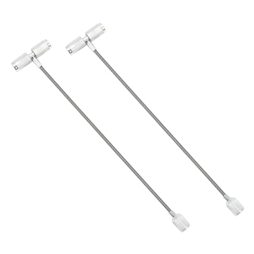 2PCS Car Valve Stem Installation Fishing Tool, 3 in 1 Multifunction Vehicle Tire Plug Core Puller Remover, Wheel Stem Installation Removal Repair Fishing Tool, Universal for Vehicles - size: 2PC