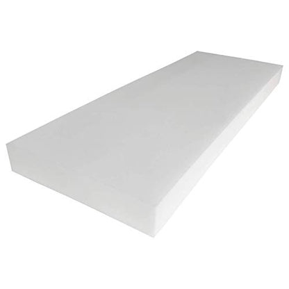 FOAMMA 1" x 24" x 72" High Density Upholstery Foam Cushion,Seat Replacement, Upholstery Sheet, Foam Padding Made in USA!!!, 1 Count (Pack of 1) - color: High Density, size: 1" x 24" x 72", style: 1 Pack
