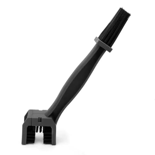 Plastic Chain Brush Scrubber Tool for Bicycle Motorcycle Maintenance Compatible with Automotive Motorcycle Parts Outdoor Road Bike Care Kits for Part Number 8K1927225B(Black) - color: Black