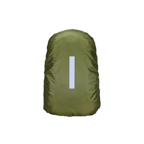 Backpack Rain Cover Outdoor Reflective Waterproof Backpack Rain Cover Night Bike Safety Light Raincover Bag Hiking Mountaineering Dust - color: Green 60L
