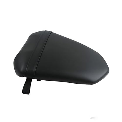 Rear Passenger Seat Pillion Pad for Yamaha YZF R1 2007 2008 - Black Leather Replacement Cushion - size: Yamaha R1 07-08