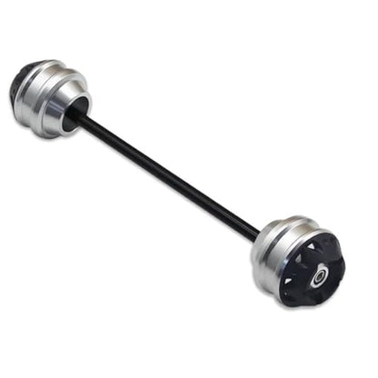 MT-07 MT07 2015-2022 2023 2024 Motorcycle Accessories Front Rear Fork Slider Axle Crash Wheel Protector(Rear Silver12) - size: Rear Silver12