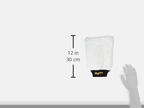 Meguiar's X3002 Microfiber Wash Mitt, Super-Thick, Reusable Wash Mitt for Ultimate Finish, Safe on Clear Coats, Leaving You with A Show Car Finish, (Pack of 2) - style: Microfiber Wash Mitt