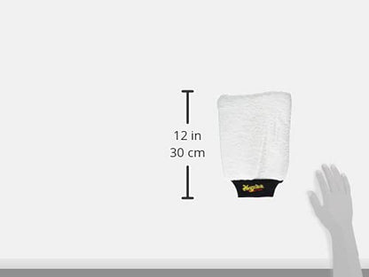 Meguiar's X3002 Microfiber Wash Mitt, Super-Thick, Reusable Wash Mitt for Ultimate Finish, Safe on Clear Coats, Leaving You with A Show Car Finish, (Pack of 2) - style: Microfiber Wash Mitt