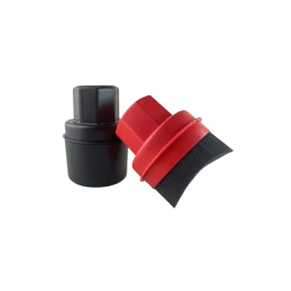 Car Wheel Tire Cleaning Brush 2Pcs with Cover Sponge Polishing Waxing Curved Tire Clean Contour Dressing Applicator Pads