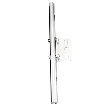 FSFY Metal Steel Front Rear Short Mount Turn Signal Light Tube Bar Bracket for for HONDA for Kawasaki for Yamaha for Suzuki for Harley bikes Touring Chopper Custom Applications, Silver