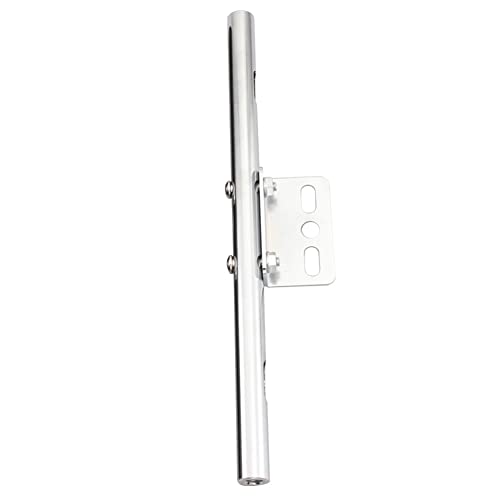 FSFY Metal Steel Front Rear Short Mount Turn Signal Light Tube Bar Bracket for for HONDA for Kawasaki for Yamaha for Suzuki for Harley bikes Touring Chopper Custom Applications, Silver