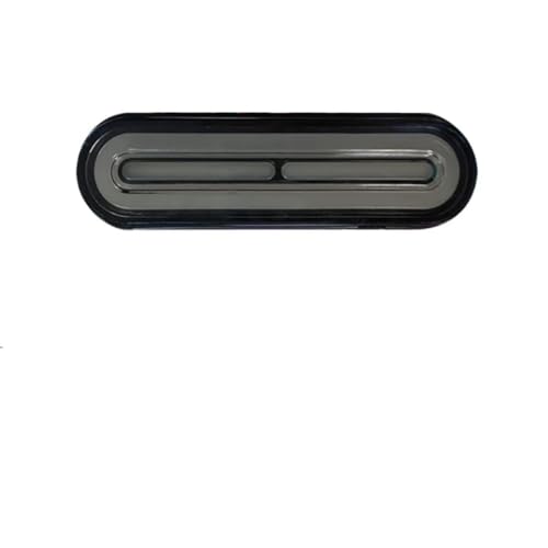 Oval Cargo Carrier Stop Turn Signals Tail Light Light Assembly - color: Smoked Lens, size: 4.92 inch 1Pcs