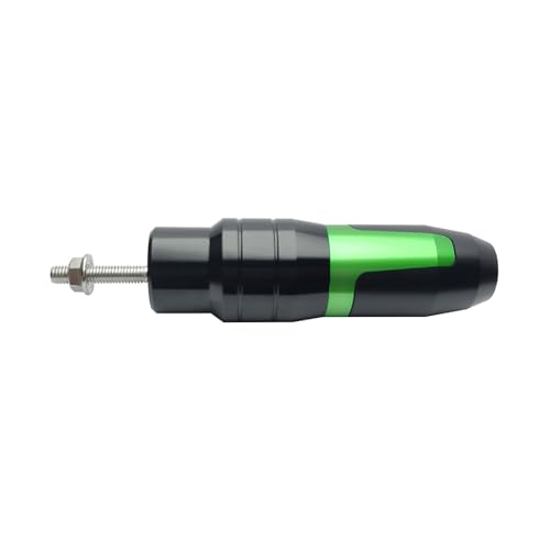 Universal Rear Frame Sliders Crash Pad Replacement for B-MW Kawasaki Yamaha Honda Suzuki CNC Aluminum Motorcycle Accessories Anti Falling Protection(Green) - color: Green