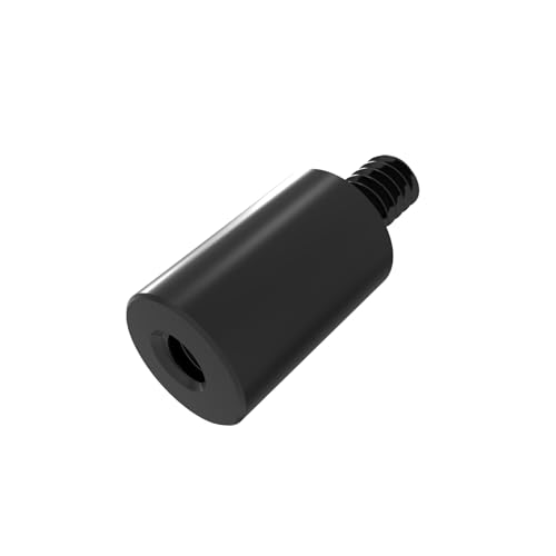 Gear Shift Lever Foot Peg Extension for Harley Davidson - Chrome Steel (Black, 1'extension) - color: Black, size: 1'extension
