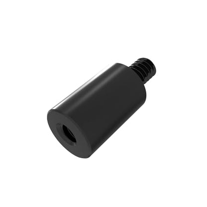Gear Shift Lever Foot Peg Extension for Harley Davidson - Chrome Steel (Black, 1'extension) - color: Black, size: 1'extension