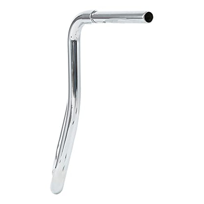 Green-L 1 1/4" Ape Hanger 18" Rise Handlebars Fit for Harley Sportster XL883 XL1200 Softail FLST FXST Custom Motorcycle 1.25" Handle Bar - size: 18" Rise, style: Style A Chrome