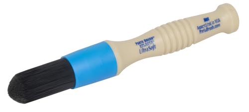 Parts Brush™ AU101 Atlasta Ultra Soft Bristle Brush for Cleaning Auto Engine Parts, Small Motors, Car Exteriors and Interiors, Boats, Household Grime, and More