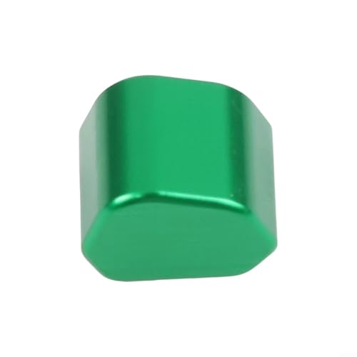 CNC Switch Button Turn Signal Key Cap, Aluminum Alloy Replacement Part, Fit for Honda Motorcycle(green) - color: green