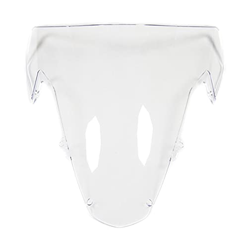 Motorcycle ABS Windscreen Windshield Wind Shield Deflectors Compatible for Suzuki GSXR1000 2003 2004 03 04 (Clear) - color: Clear