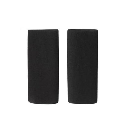 Motorcycle Handlebar Grips Motorcycle Anti Vibration Handle Cover Bar Foam Comfort Slip Over Grips Universal Heat Shrinkable Grip Handlebar Sleeve - color: 2 pcs