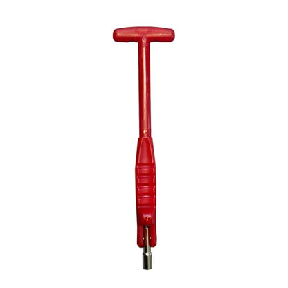 Tire Valve Core Tool, Valve Stem Puller Rod with Remover and Installer for Car, Bike, Motorcycle Tire Repair and Maintenance(Red)