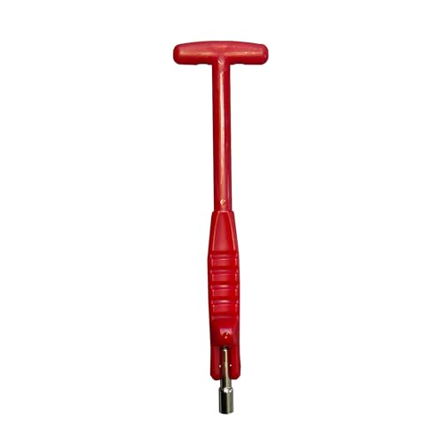 Tire Valve Core Tool, Valve Stem Puller Rod with Remover and Installer for Car, Bike, Motorcycle Tire Repair and Maintenance(Red)