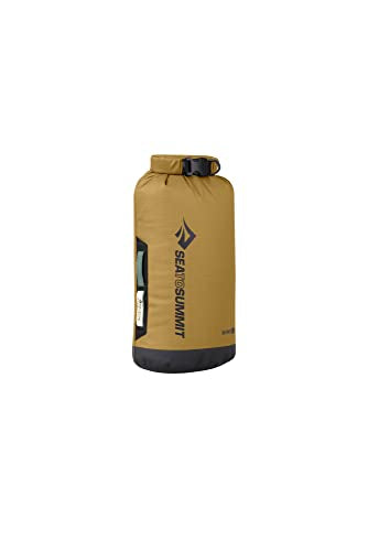 Sea to Summit Big River Dry Bag, Heavy-Duty Dry Storage, 8 Liter, Gold Brown - color: Gold Brown, style: 8 Liter