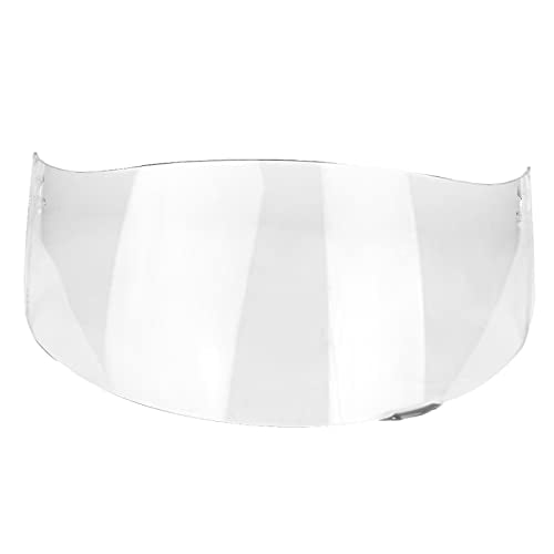 Motorcycle Helmet Visor Lens, Durable Anti Fog High Flexibility Full Face Windshield Protective Cover Replacemen for K1 K3 SV K5 K5‑S(Transparent) - color: Transparent