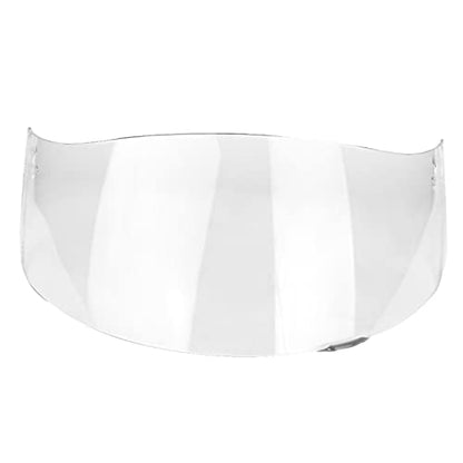 Motorcycle Helmet Visor Lens, Durable Anti Fog High Flexibility Full Face Windshield Protective Cover Replacemen for K1 K3 SV K5 K5‑S(Transparent) - color: Transparent