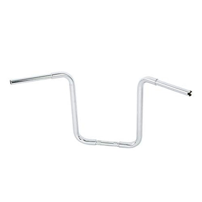 Green-L 1 1/4" Ape Hanger 18" Rise Handlebars Fit for Harley Sportster XL883 XL1200 Softail FLST FXST Custom Motorcycle 1.25" Handle Bar - size: 18" Rise, style: Style B Chrome
