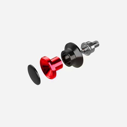 10MM 675SS Swing Arm Spools Sliders Stand Pool Screws Fit For CFMOTO 675SS Stand Frame Slider Crash Bar Accessories,CNC T6061 Aluminum (Silver) - color: Silver