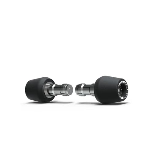 Motorcycle Handle Plugs for Du&ti Scrambler 800 2015-2023 Motorcycle Handlebar End Weight Handle Aluminum Anti-Collision Protector - color: Black