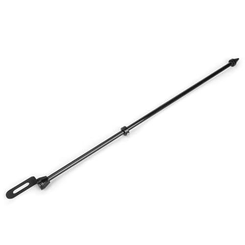 Universal Motorcycle Flagpole Mount, Rear Seat Luggage Rack Flag Pole Holder Accessory for Motorbike Scooter ATV