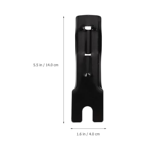 BESPORTBLE Bike Safety Flag Holder: 5Pcs Iron Bicycle Safety Flag Pole Mount Brackets for Motorcycle Dirt Bike Accessories, Black