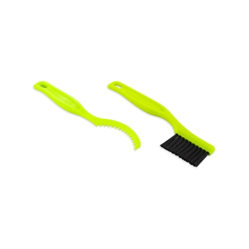 Detail Factory Motorcycle Sprocket Cleaning Set – Sprocket Scraper & Precision Brush for Motorcycles, ATVs & Bicycles – Heavy-Duty Debris Removal & Deep Cleaning Tool Kit – Ectoplasm - color: Ectoplasm