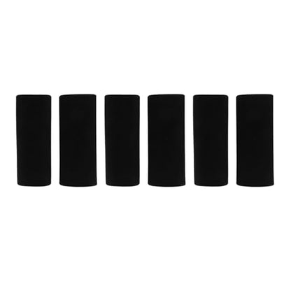 6PCS Motorcycle Slip-On Foam Anti Vibration Comfort Handlebar Grip Cover Applicable Sleeve Inner Diameter 2.7-3.0 CM