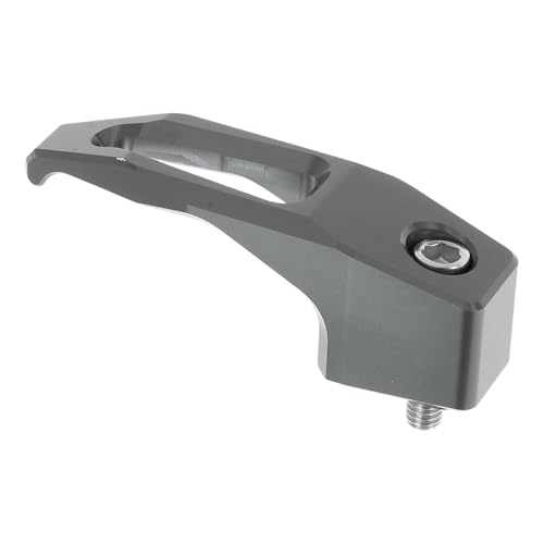 Universal Motorcycle Hanging Hook Square Motorcycle Helmet Luggage Bag Holder Hanger for Scooter Bicycles Titanium Tone 78mm Length