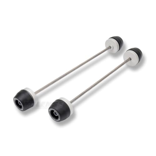 AL-mart Motorcycle Front & Rear Fork Axle Slider Wheel Protector Crash Guard Fits for CFMOTO 800NK/800MT