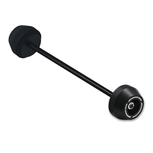 Motorcycle Falling Protection Motorcycle RearFront Wheel Axle Fork Crash Sliders Protector Cap Accessories for B&M&W M1000XR 2024-2025 - color: Black Rear