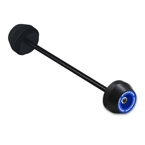 Motorcycle Falling Protection Motorcycle RearFront Wheel Axle Fork Crash Sliders Protector Cap Accessories for B&M&W M1000XR 2024-2025 - color: Blue Rear