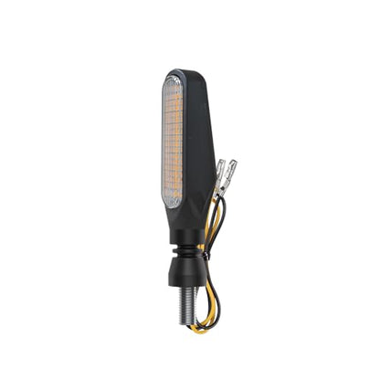 Motorcycle Indicators High Brightness Sequential Flowing Turn Signal Lights For DC12V Motorbike Scooter Off Road (Pack of 2) - size: 4.2Inch (Pack of 2PCS)