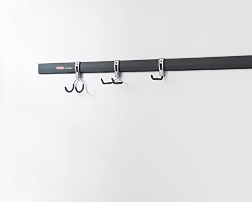 Rubbermaid FastTrack Compact Hook for Garage Organization, Soft Grip, Ideal For Cords/Ropes/Small Hoses/Camping Chairs - size: 1 Count (Pack of 1), style: Compact Hook