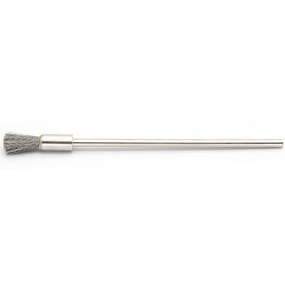 20PCS Wire Brushes with Extended Handle - Metal Rust Removal, Polishing, Cleaning - 6mm Diameter, 3mm Shaft, 100mm Length - Removes Burrs, Dust, and Oxide Layer - Handles Rough Surfaces - style: Wire Brush 3*6*100mm 20PCS