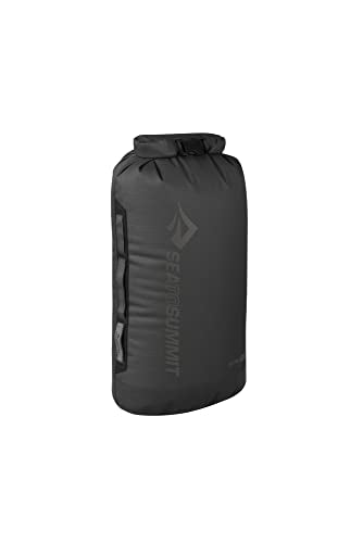 Sea to Summit Big River Dry Bag, Heavy-Duty Dry Storage, 20 Liter, Jet Black - color: Jet Black, style: 20 Liter
