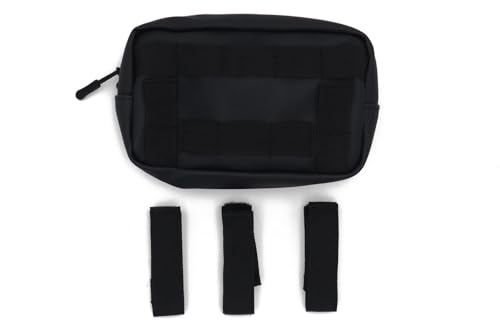 Havoc Racing Bar Bag - Universal Handlebar Bag for Motorcycles, Dirt Bikes, ATVs, UTVs - Fits Goggles, Phone, Tools -8"x5"x2" - color: USA (Black)