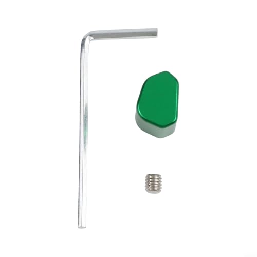 CNC Switch Button Turn Signal Key Cap, Aluminum Alloy Replacement Part, Fit for Honda Motorcycle(green) - color: green