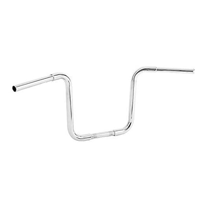 Green-L 1 1/4" Ape Hanger 14" Rise Handlebars Fit for Harley Sportster XL883 XL1200 Softail FLST FXST Custom Motorcycle 1.25" Handle Bar - size: 14" Rise, style: Style B Chrome