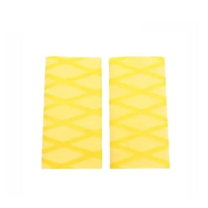 Non-Slip Rubber Grip Glove Motorcycle Handle Cover Universal Heat Shrinkable Grip Cover Sleeve Handlebar Covers Handlebars Grips - color: Yellow